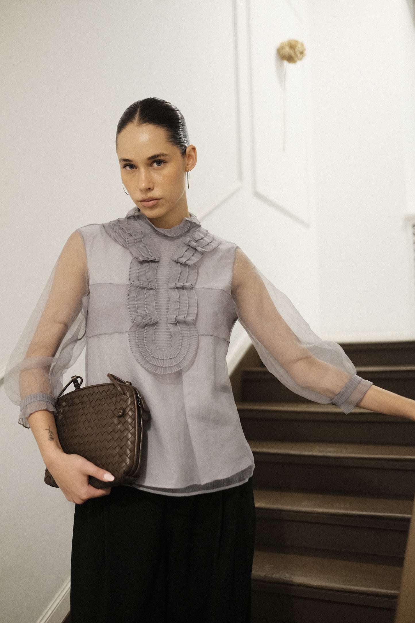 BOTTEGA VENETA Intrecciato Shoulder Bag