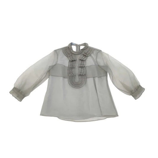 PRADA See-through Blouse