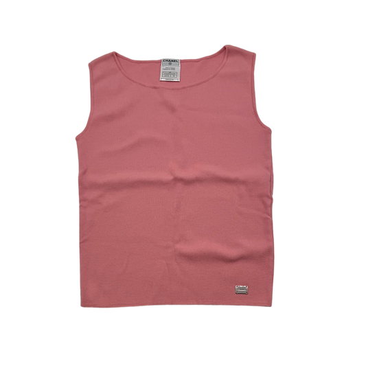 CHANEL Knit Sleeveless Top